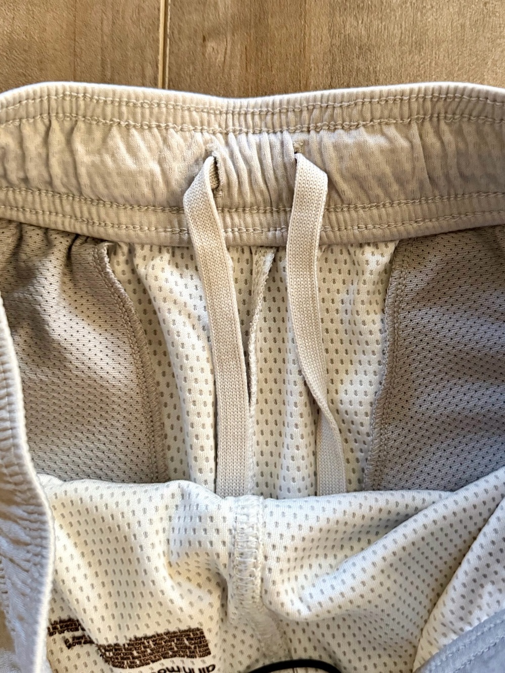 All In Motion Active Gray Drawstring Training Shorts with Pockets - Picture 12 of 12